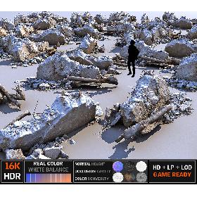 Concrete Barricade 16K